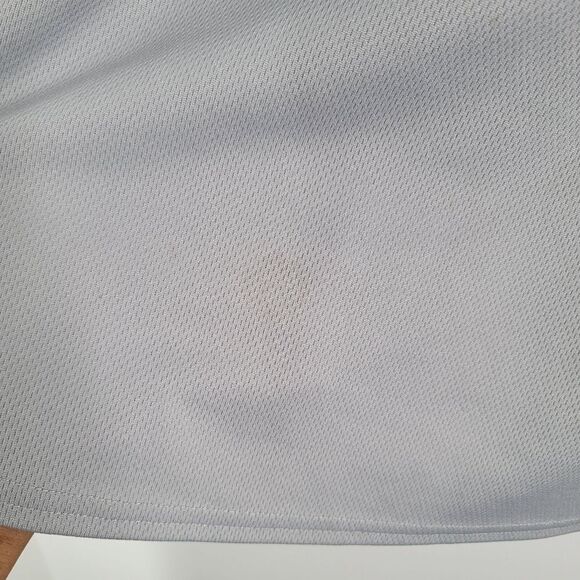 Stitches Milwaukee Brewers Gray Embroidered Jersey Team Logo Short Sleeves Large - Picture 7 of 9